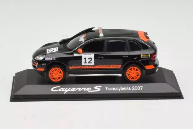 Minichamps Porsche Cayenne S N 12 Transsyberia 2007 1:43 WAP02000918